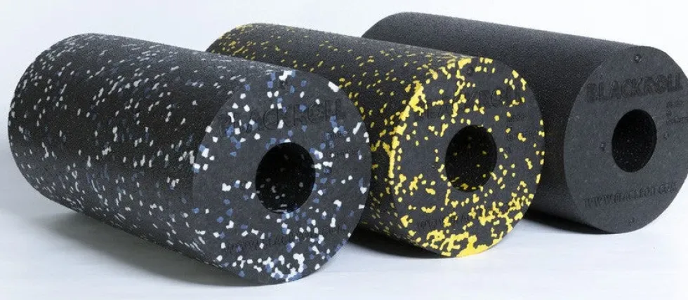 Blackroll Standard Foam Roller - 30 cm - Zwart/Wit/Blauw