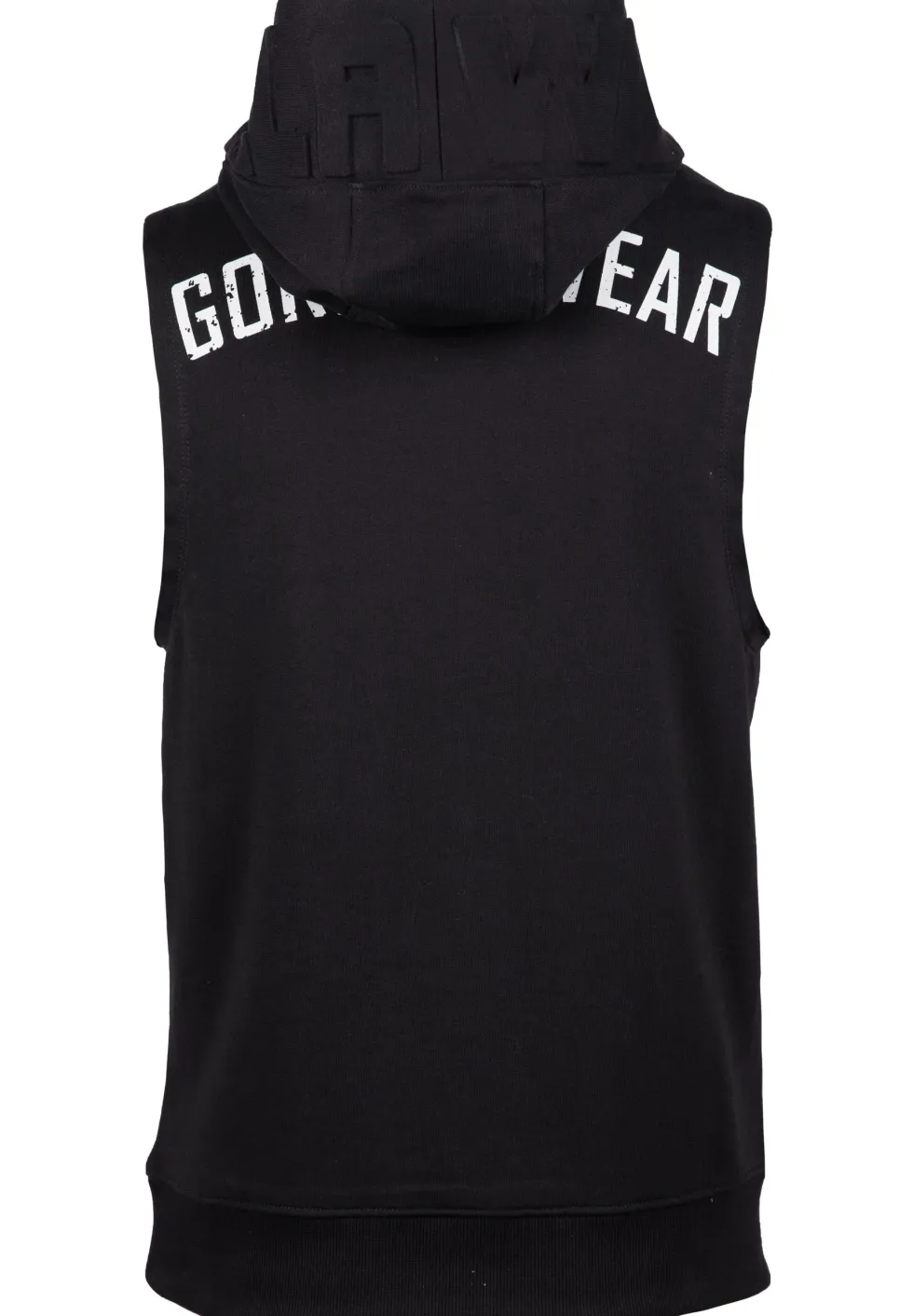 Gorilla Wear Marshall Mouwloze Hoodie - Zwart