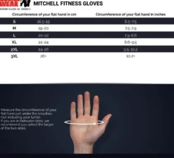 Gorilla Wear Mitchell Training Gloves - Fitness Handschoenen - Zwart/Grijs