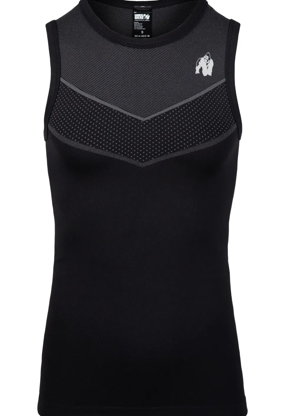 Gorilla Wear Norton Tank Top - Zwart