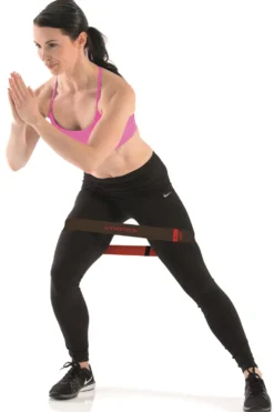 Gymstick Textiel Mini Band - Weerstandsband - Medium - Met Online Trainingsvideo's