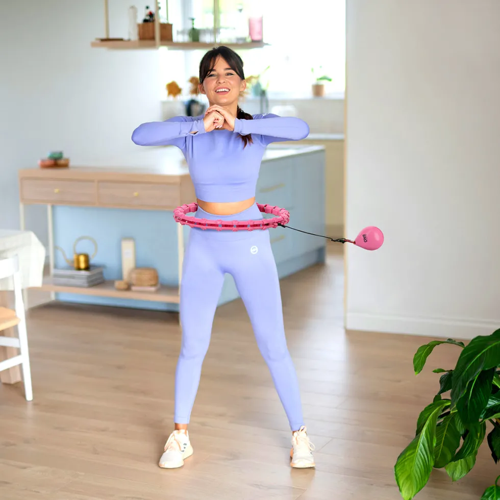 HMS ONE Fitness Hoelahoep - Roze