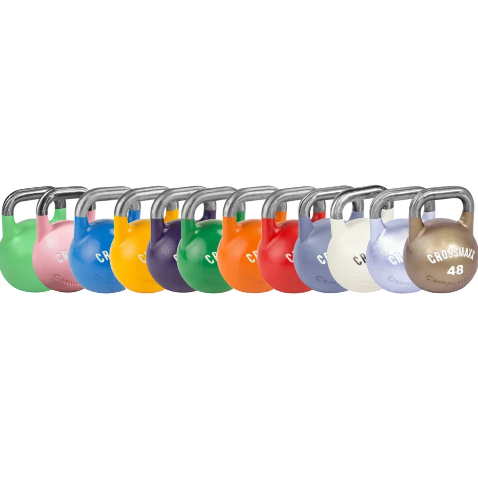 Lifemaxx Crossmaxx Competition Kettlebells - Zilver - 44 kg