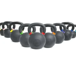 Lifemaxx Crossmaxx Kettlebell - Gietijzer met Poedercoating - 4 kg