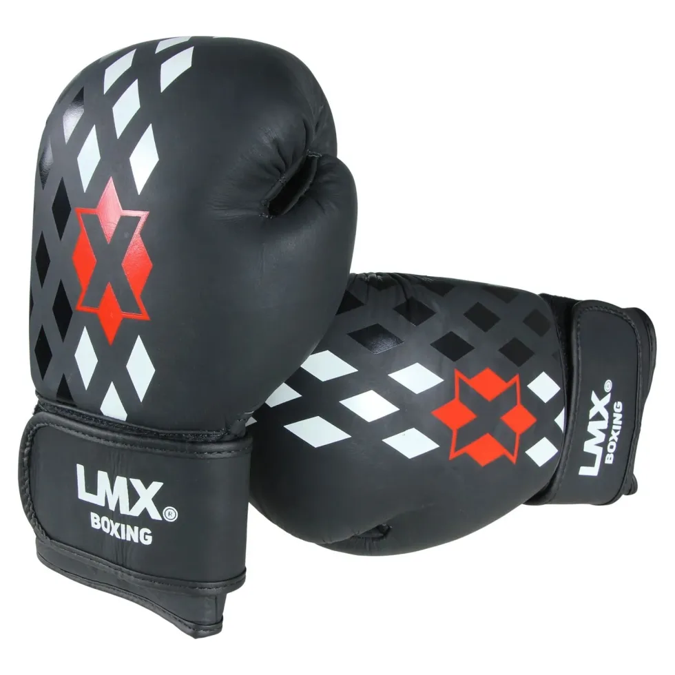 Lifemaxx LMX Boxing Bokshandschoenen - Leather Gloves