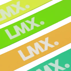 Lifemaxx LMX Mini Weerstandsband - Sterk - Blauw - 10 stuks