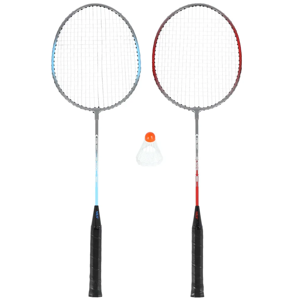 NILS Badminton Set - 2 Rackets en Shuttle