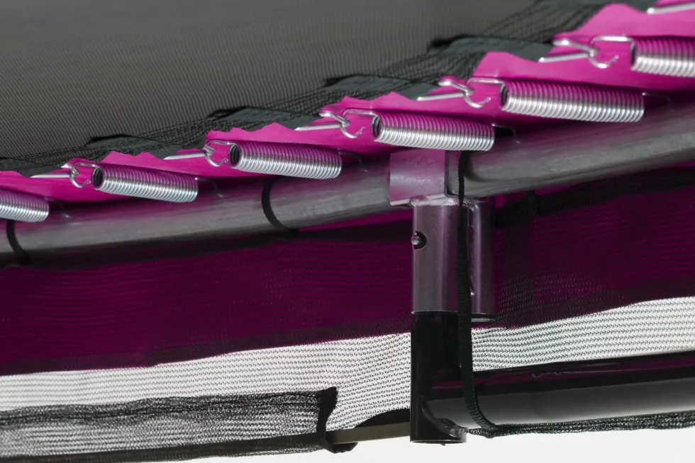 Salta Comfort Edition Ground Trampoline met Veiligheidsnet - 213 cm - Roze