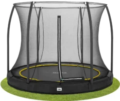 Salta Comfort Edition Ground Trampoline met Veiligheidsnet - 183 cm - Zwart