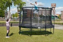 Salta Premium Edition Trampoline met Veiligheidsnet - Zwart - 213 cm
