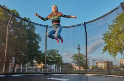 Salta Premium Edition Trampoline met Veiligheidsnet - Zwart - 213 cm