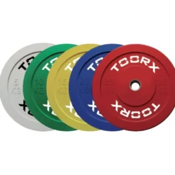 Toorx Fitness Bumper Plate - Olympische Halterschijf - 15 kg