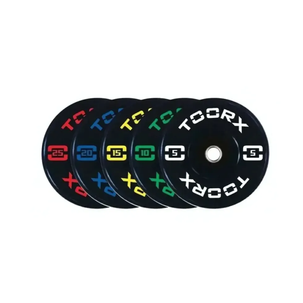 Toorx Fitness Bumper Plate - Professional Olympische Halterschijf - 5 kg