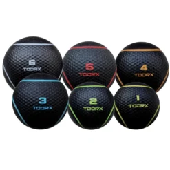 Toorx Fitness Medicine Ball - Zwart/Groen - 2 kg