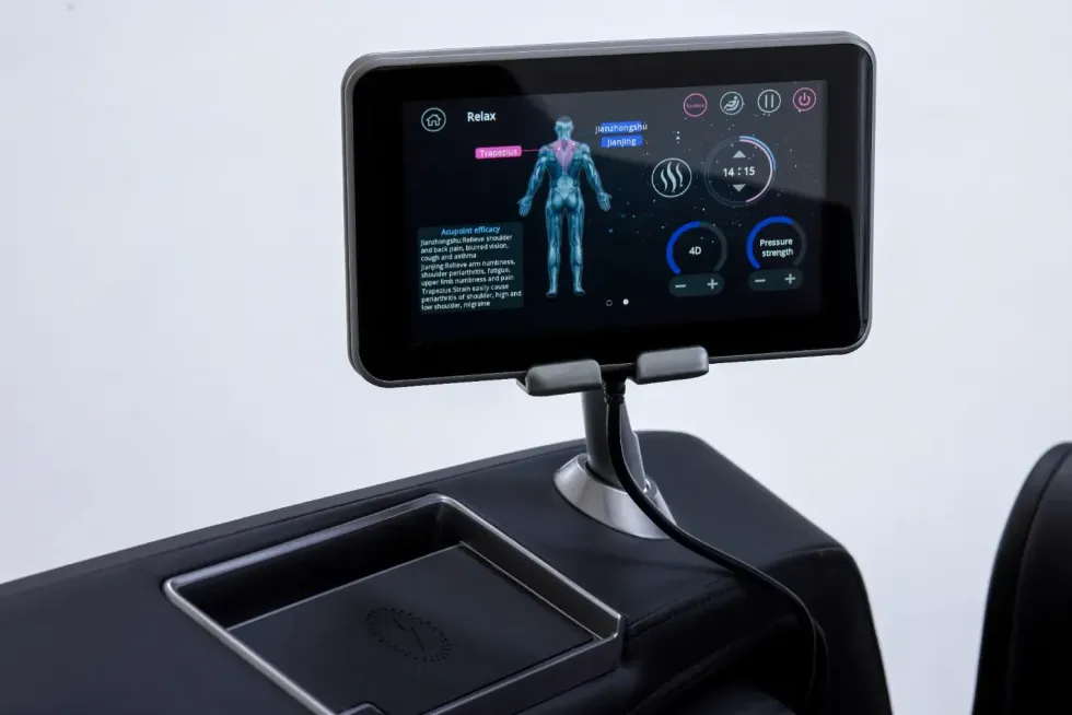 TotalSeat Massagestoel Capitana - Zwart