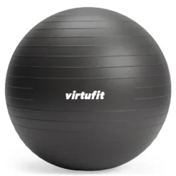 VirtuFit Anti-Burst Fitnessbal Pro - Gymbal - Swiss Ball - met Pomp - Zwart - 55 cm