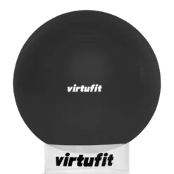 VirtuFit Anti-Burst Fitnessbal Pro met Balhouder - Grijs - 65 cm