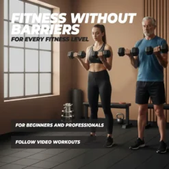 VirtuFit Hexa Dumbbell Pro - 6 kg - Per Stuk