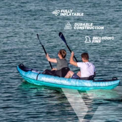 VirtuFit Kayak 335 set - Inclusief extra zitje, 2 peddels en pomp
