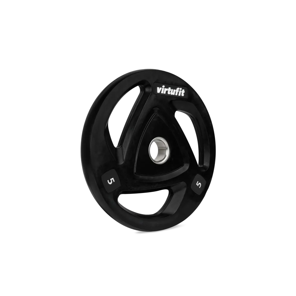 VirtuFit Olympische Rubberen Halterschijf - 5 kg