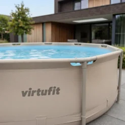 VirtuFit Rond Zwembad - Ø244 x 76 cm - Beige